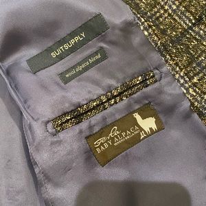 Wool alpaca ‘suit supply’ 42R blazer
